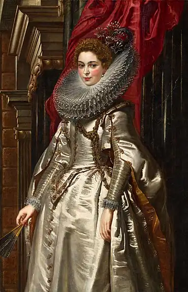 『侯爵夫人ブリジダ・スピノーラ・ドーリアの肖像』(1606年)ナショナル・ギャラリー・オブ・アート(ワシントンD.C.)