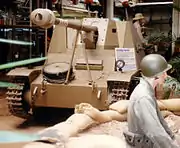 ジンスハイム自動車・技術博物館のSd.kfz.131 マルダーII