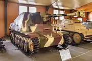 クビンカ戦車博物館のSd.kfz.131 マルダーII