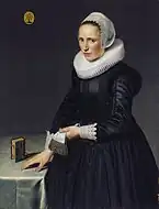 Willem de Langue（画商の妻 (1626) Museum Het Prinsenhof