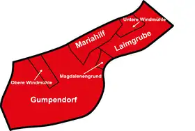 マリアヒルフの構成地域