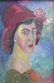 マリアンネ・フォン・ヴェレフキン、「自画像」、1910年