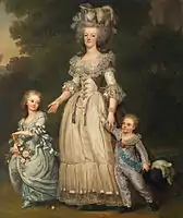 1785年頃の肖像画（アドルフ・ウルリッヒ・ベルトミュラー画）