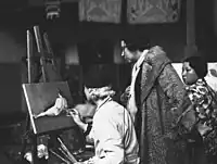 ローランサンと学生(1932年)