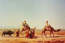 シリアの旅するアラブ人