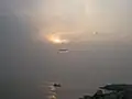 イェシルキョイ（英語版）からのマルマラ海の眺め