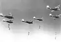 爆撃を行う本機