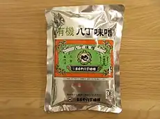 まるや八丁味噌の「有機八丁味噌」