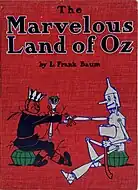 オズ・シリーズ2作目(Marvelous land of oz)表紙 (1904)