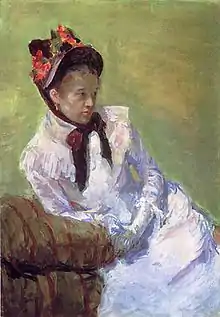 メアリー・カサット (メトロポリタン美術館、1878年)