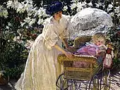 「バラとユリ」(1897)