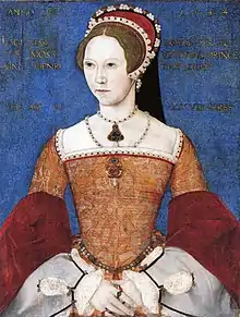 即位前のメアリー(1544年)