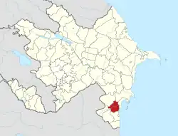 マサッル県の位置