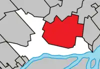 マスクーシュの位置の位置図