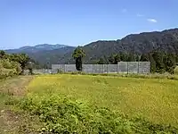 防護柵（上方から撮影）
