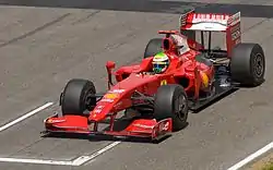 2009年スペインGPでのF60フェリペ・マッサがドライブ