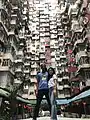 建物と人を写したフォトジェニックな写真