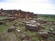 Monte Sirai の遺跡