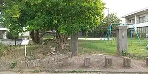 枡木屋跡（唐人町北公園内）