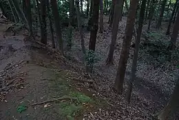 増尾城空堀
