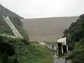 桝谷ダム本体