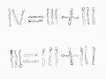 ローマ数字を利用した問題。上下共に1本動かして正しい式にする。