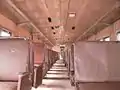 Turista客車の車内