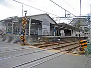 ホーム(改札口側)