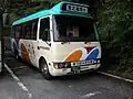 白谷雲水峡行路線バスの車両