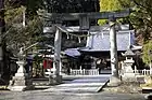 松平東照宮拝殿（松平町、2010年（平成22年）1月）