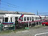 保存されていた5000形（2009年4月）