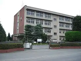千葉県立松戸馬橋高等学校(正門)