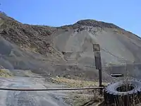 松木堆積場