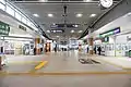 駅構内（2022年12月）