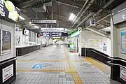 跨線橋内（2023年7月）