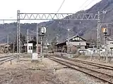 構内(2012年3月)