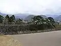 西面の石垣
