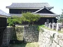 創建当初の櫓松山城乾櫓　1602年築