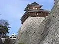 打込み接ぎの石垣（松山城）