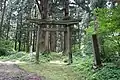一の鳥居同様の地点からの菅江真澄の絵図が残されている