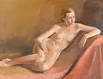 横たわるヌード (1938)