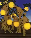 The Lantern Bearers (1908)  マックスフィールド・パリッシュ