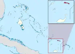マヤグアナ島の位置