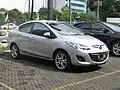 マツダ2 セダン フロント（アジア・オセアニア市場専売）