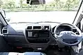 バン（車内）