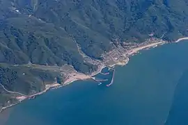 間瀬地区空撮