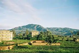 ムベヤの周囲の山々