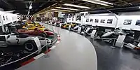 2013年時点の、マクラーレンの間（McLaren Hall）とウィリアムズの間（Williams Hall）。
