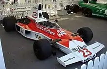 M23 1973年-1978年のマシンで初期のマールボロカラー
