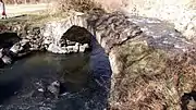 素朴な石造りのアーチ橋。中世のもの。(アルツァフ共和国)